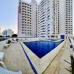 Hermoso apartamento caribeño Bocagrande Cartagena 100 metros