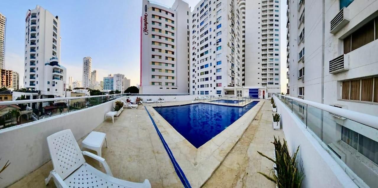 Hermoso Caribeno Bocagrande 100 Metros * Cartagena